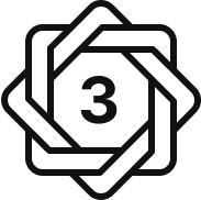 3 — 로고 숫자