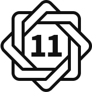 11 — 로고 숫자