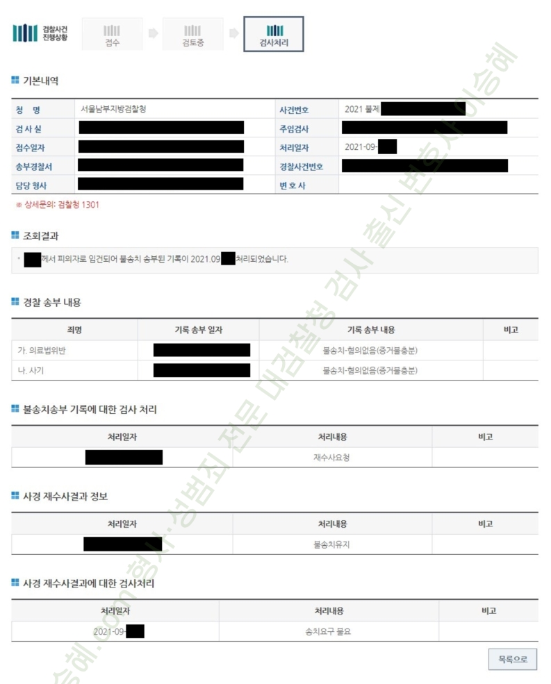 의료법위반 사기 종결사례 이미지