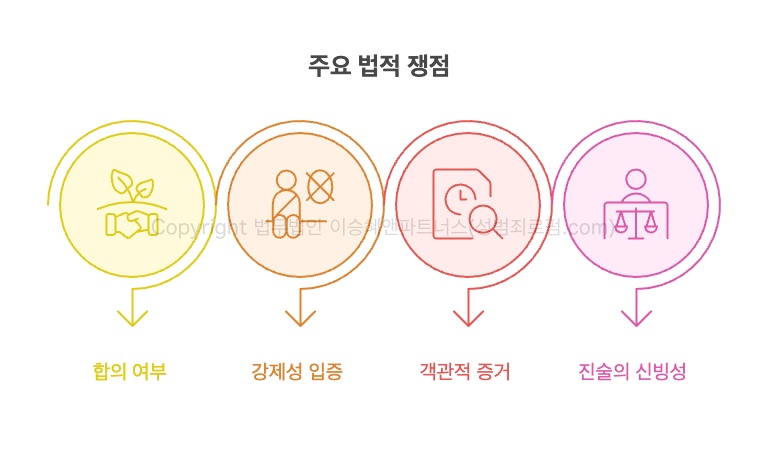 성범죄전문변호사가 정리한 강간, 강제추행죄 주요 법적 쟁점