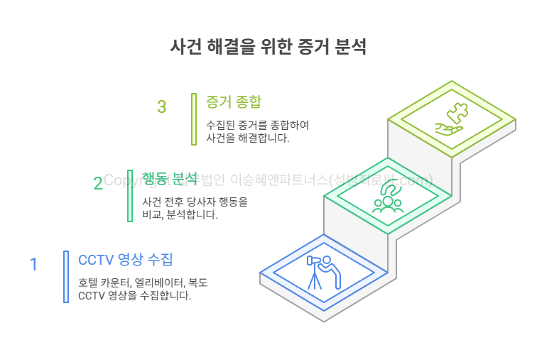 준강간 사건 해결을 위한 증거 분석
