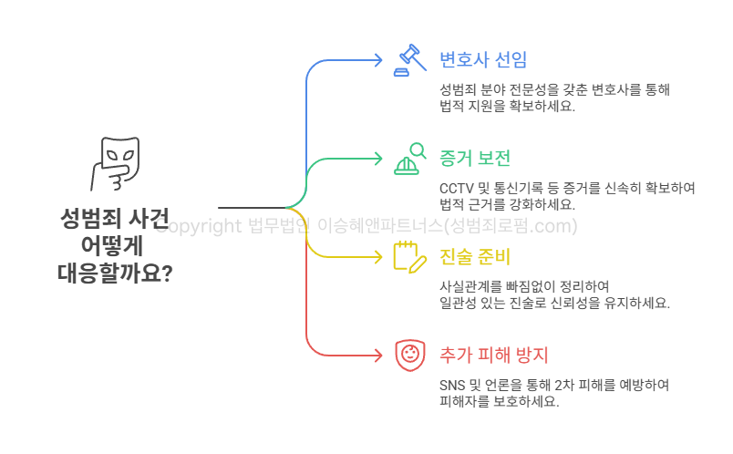 준강간 사건 어떻게 대응할까요?