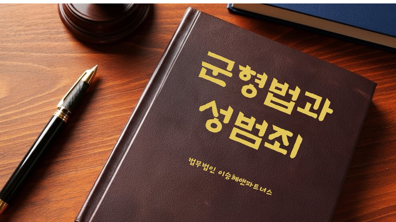 "군형법과 성범죄" 법무법인 이승혜앤파트너스 발간 책 사진