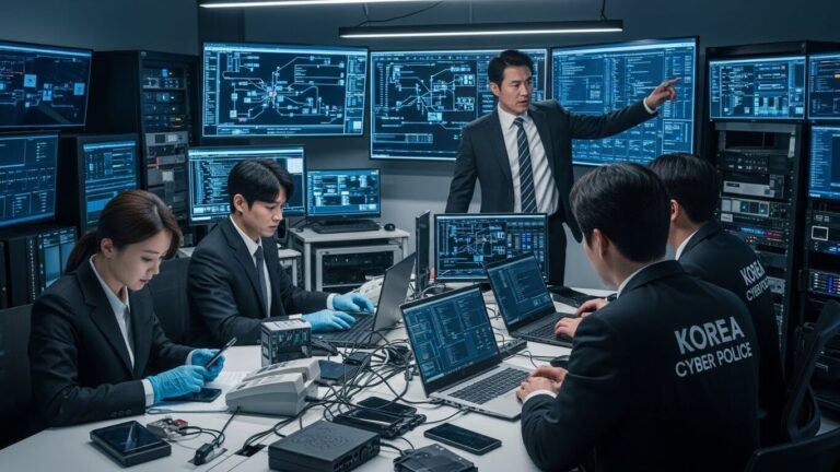 체인오브커스터디(Chain of Custody)를 유지하고 성범죄 증거를 분석중인 수사기관