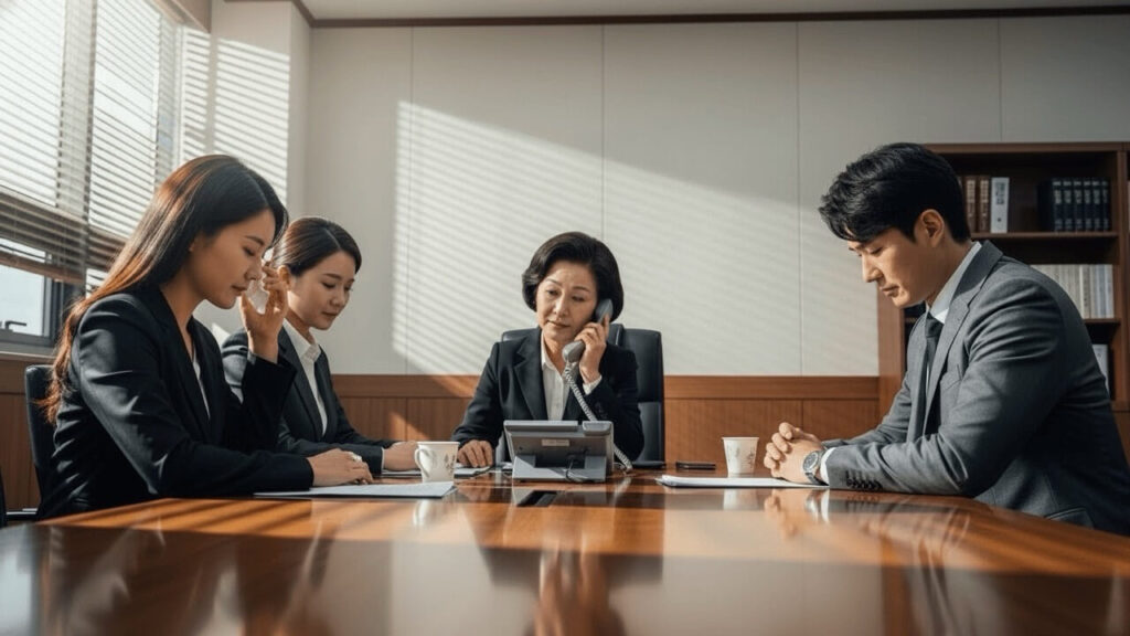 처벌불원서 작성 과정