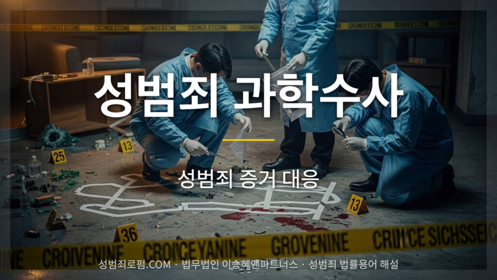 성범죄 과학수사 중요성