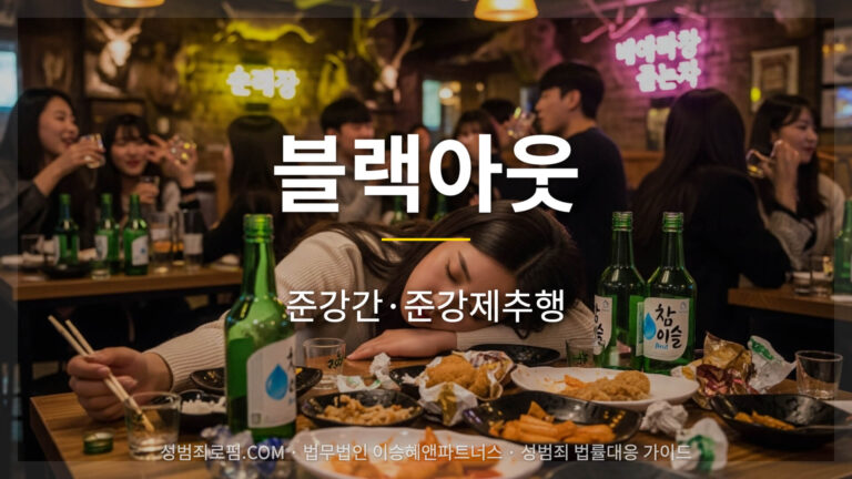 블랙아웃 준강간, 준강제추행 위험성