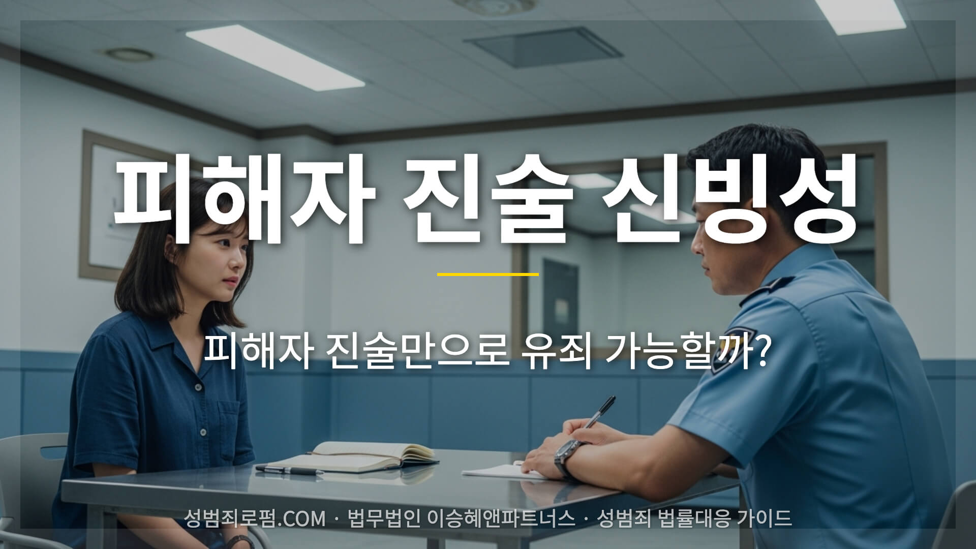 피해자 진술만으로 유죄 가능할까?