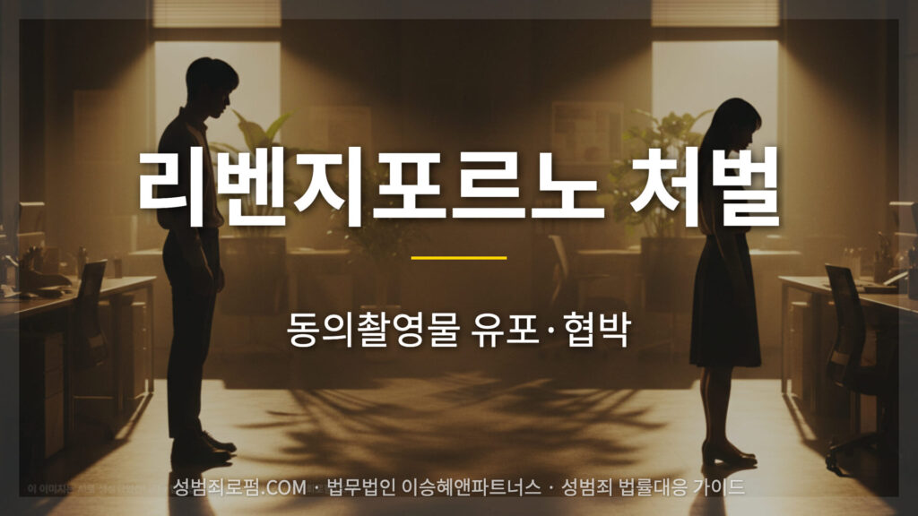 리벤지포르노 처벌 해설